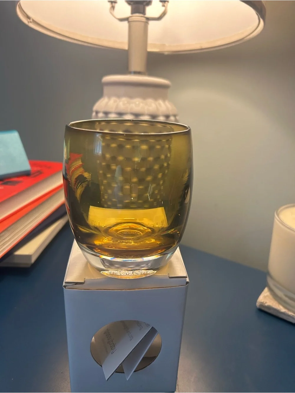 Glassybaby Wise-new in box